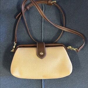 Elegant Tan and Brown Women's Bag